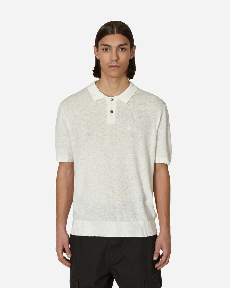 STUSSY TEXTURED POLO SWEATER-