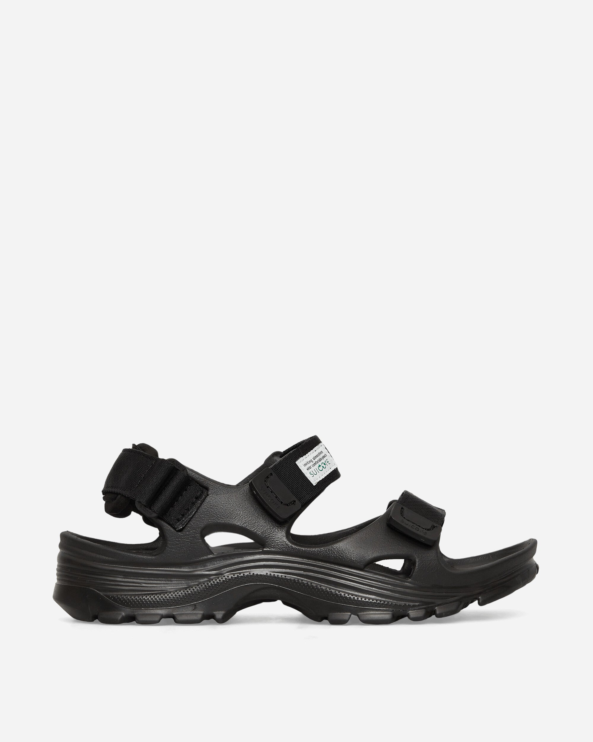 Suicoke Wake Injection Sandals In Black | ModeSens