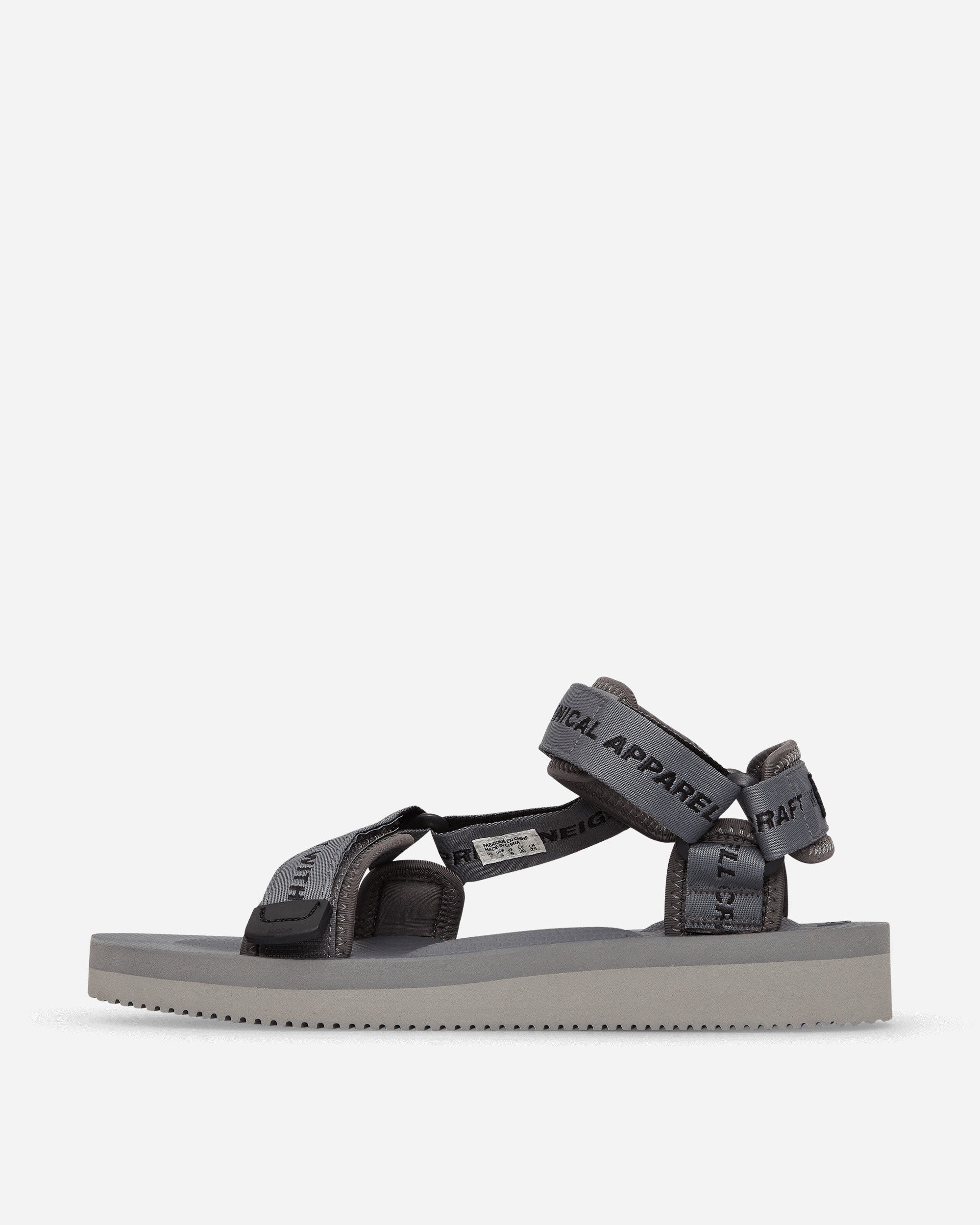 Shop Suicoke Neighborhood Depa-v2nh Sandals In Grey