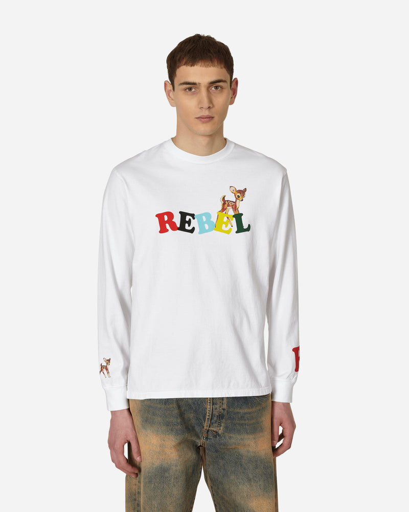 Undercover Bambi Longsleeve T-Shirt White - Slam Jam Official Store