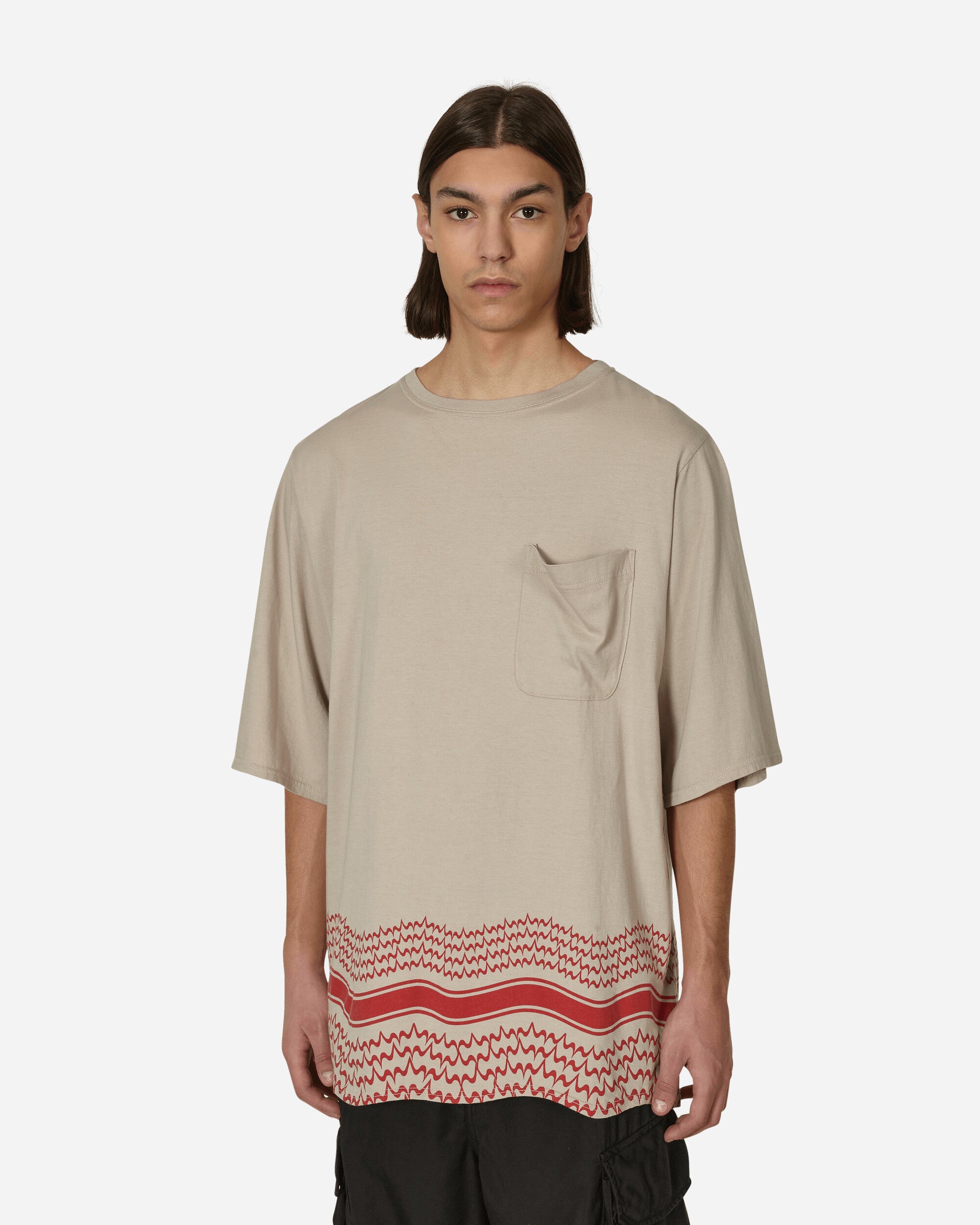 Undercoverism Oversized Shemag T-Shirt Beige - Slam Jam Official Store