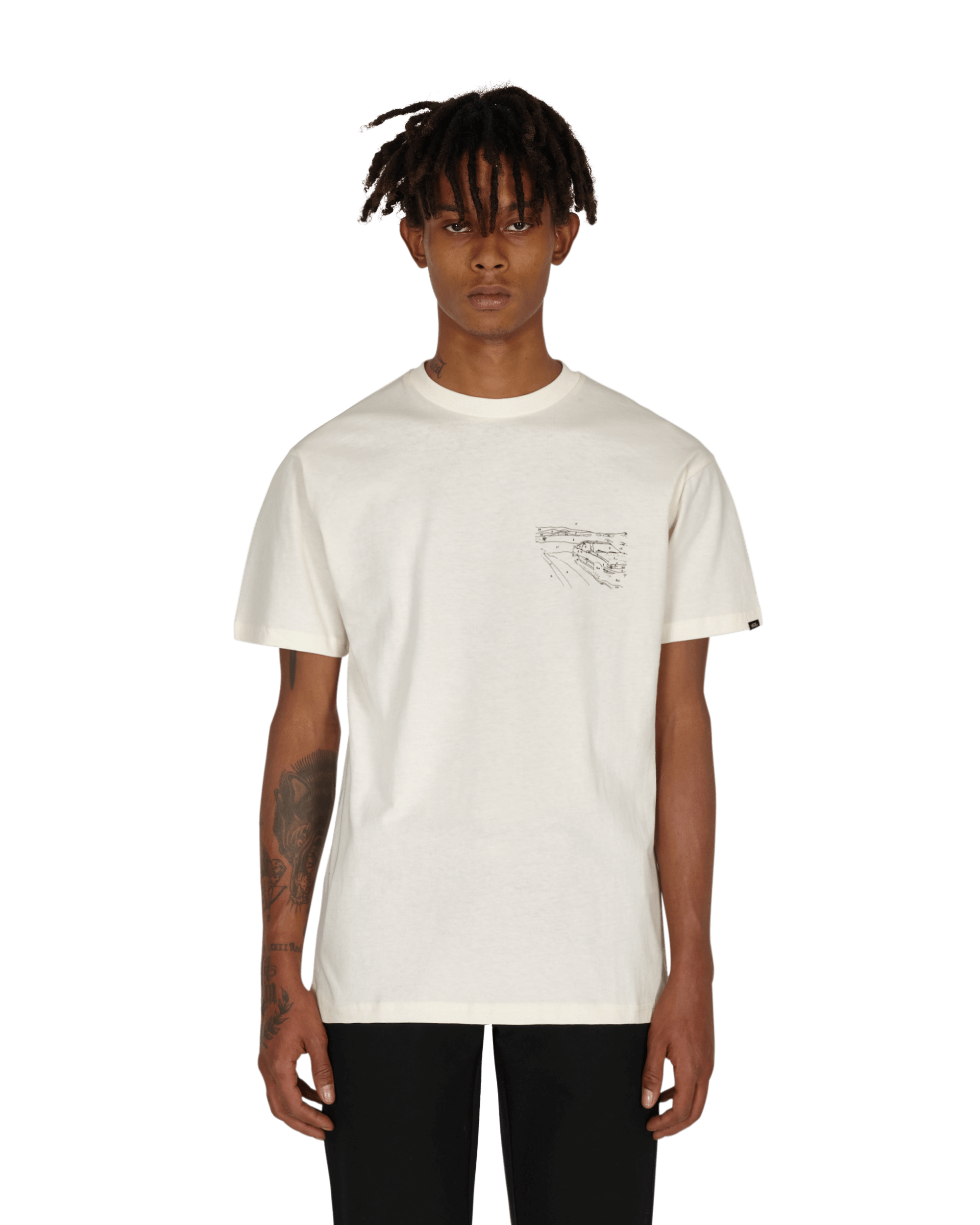 beige vans t shirt