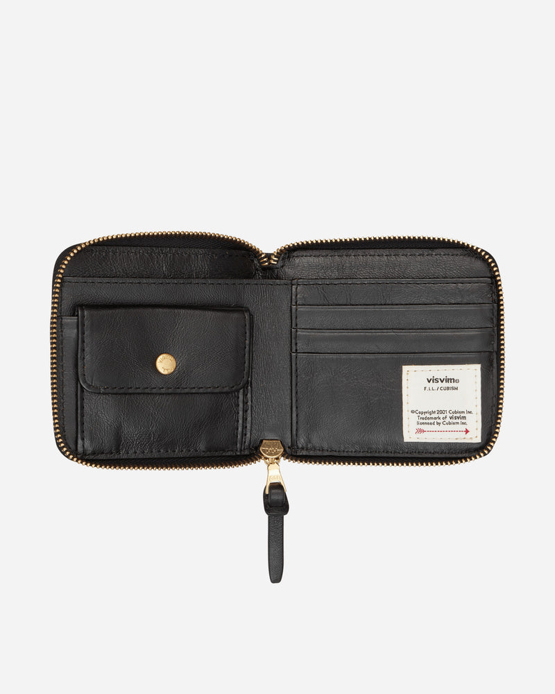 visvim LEATHER BI-FOLD BLACk linkbits.online