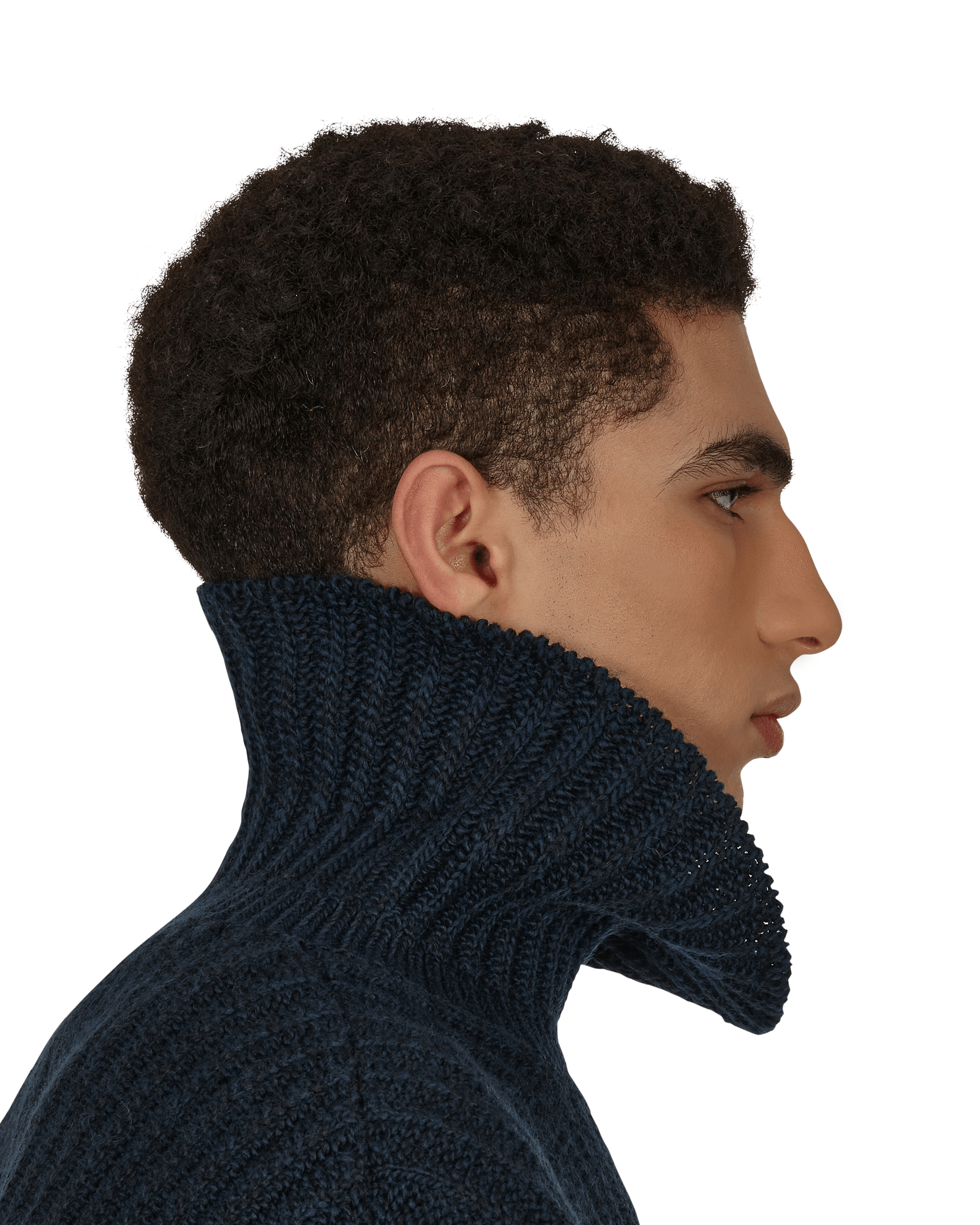 visvim Amplus Knit Turtleneck Blue - Slam Jam Official Store