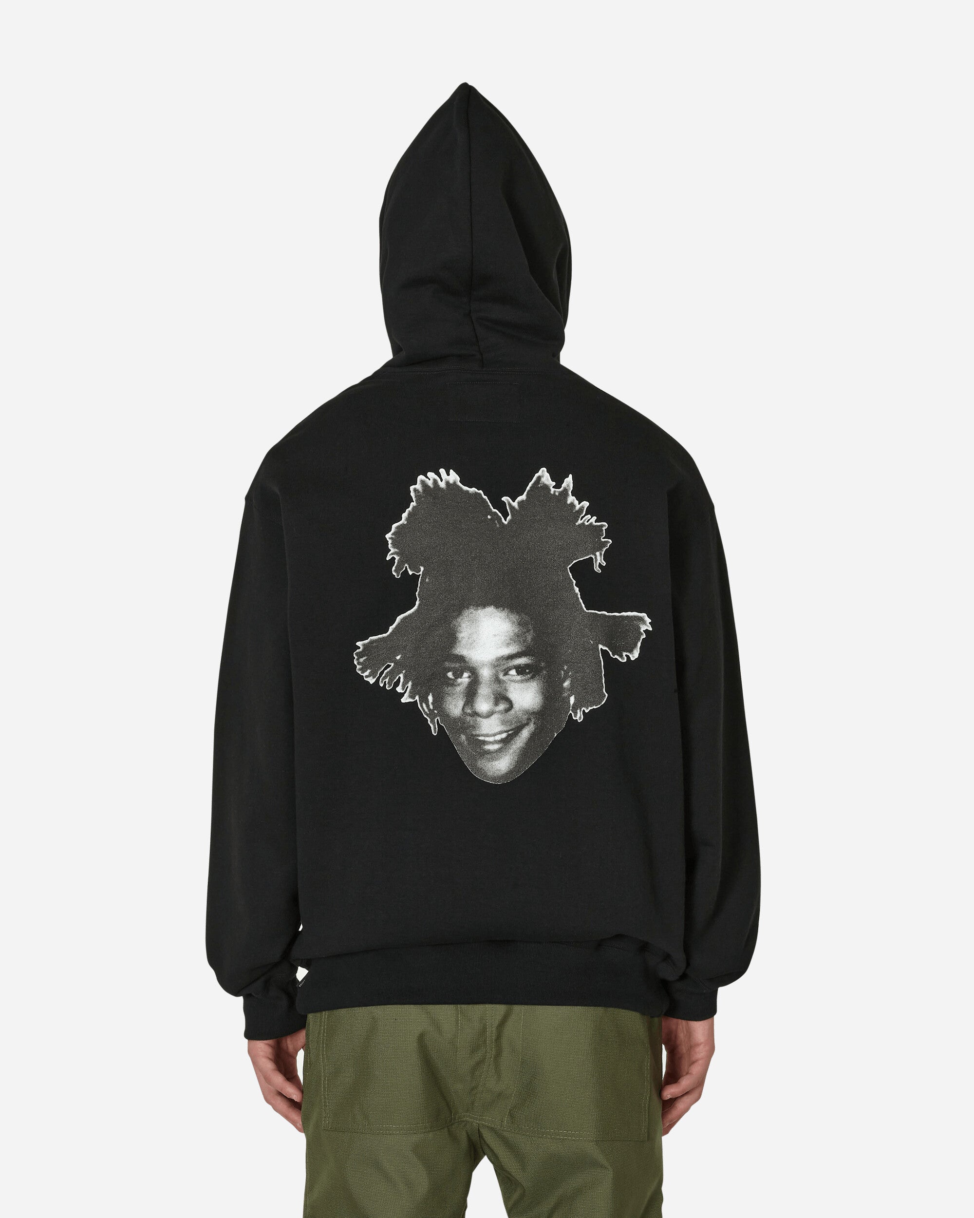 WACKO MARIA Jean-Michel Basquiat Heavy Weight Hooded Sweatshirt Black