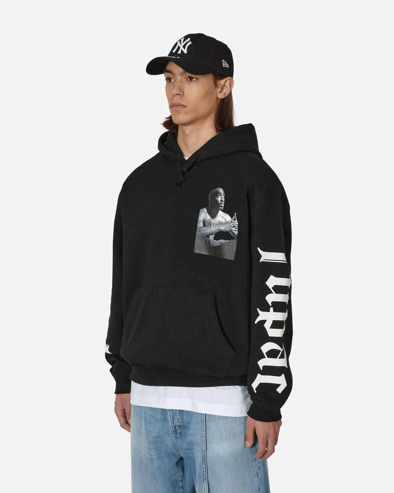 WACKO MARIA Tupac Heavy Weight Hooded Sweatshirt (Type-1) Black