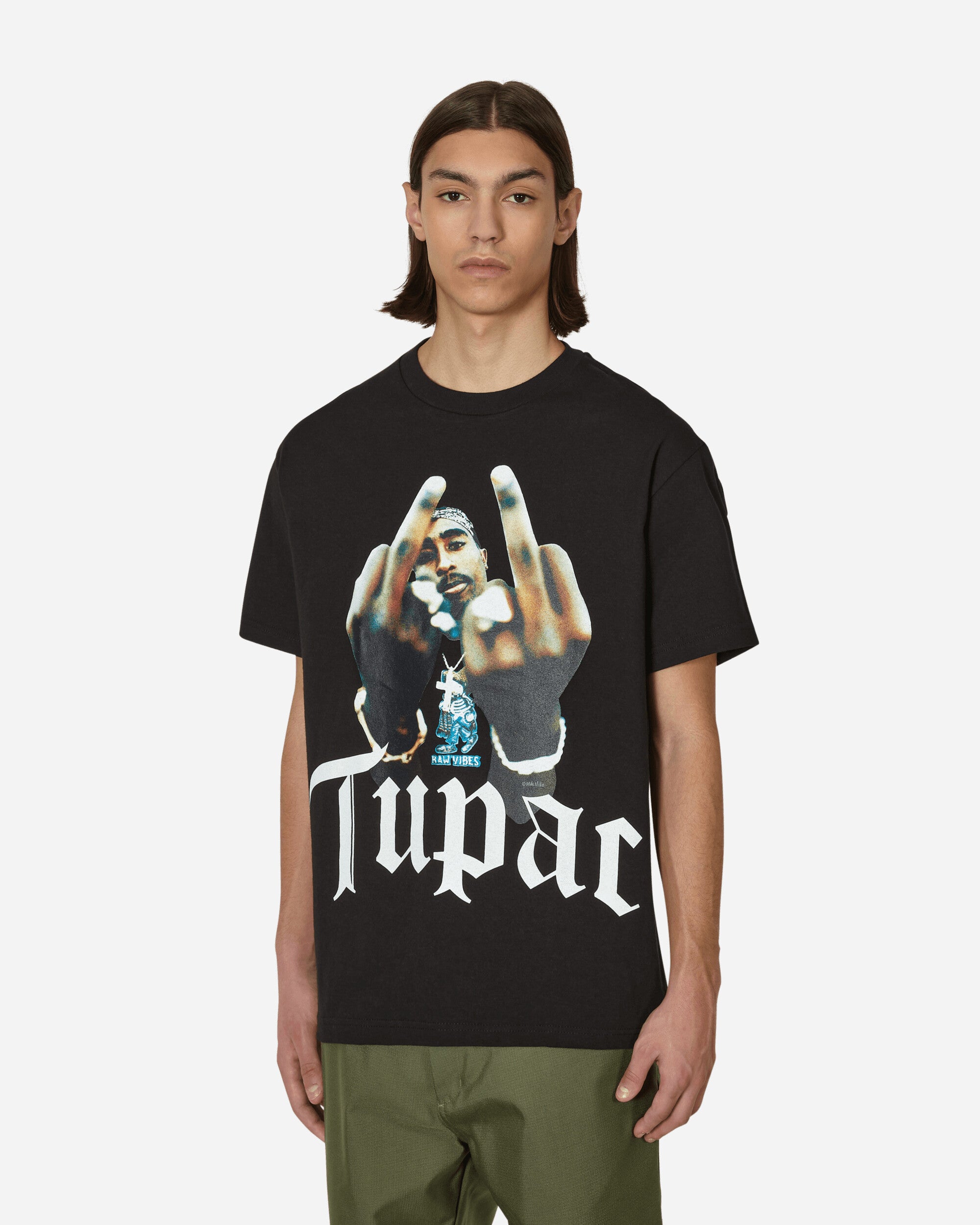Tupac T-Shirt (Type-2) Black