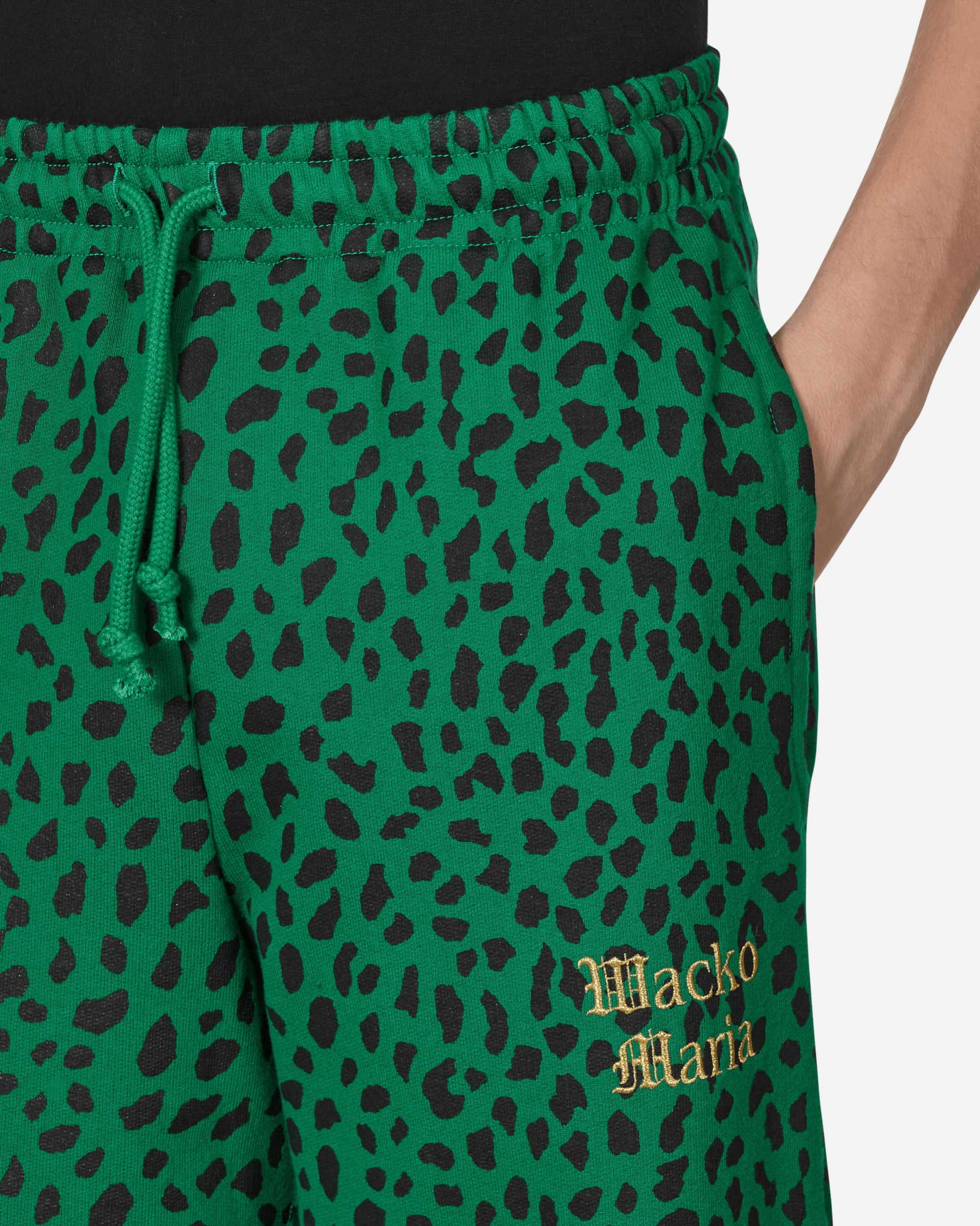 WACKO MARIA Washed Heavy Weight Sweatpants (Type-3) Green