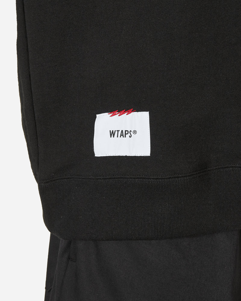 WTAPS Design 02 Crewneck Sweatshirt Black - Slam Jam Official Store