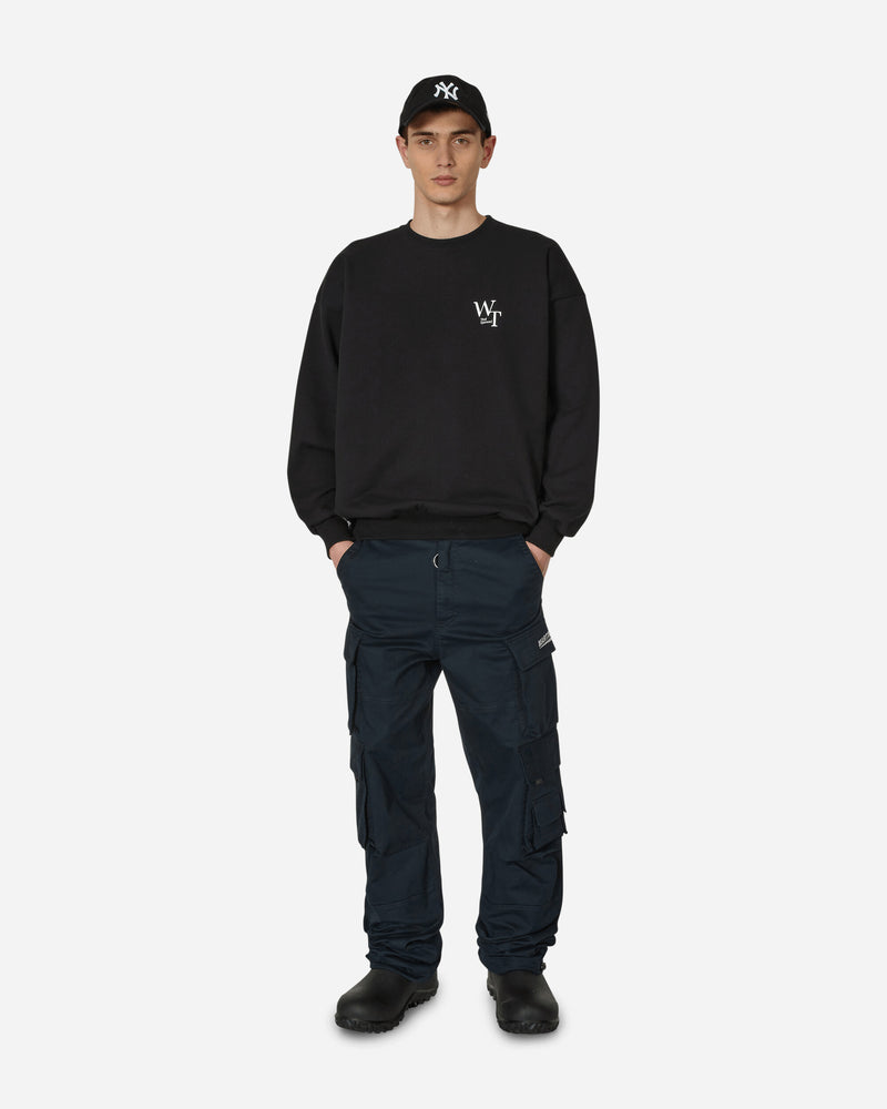 WTAPS Locks Crewneck Sweatshirt Black - Slam Jam Official Store