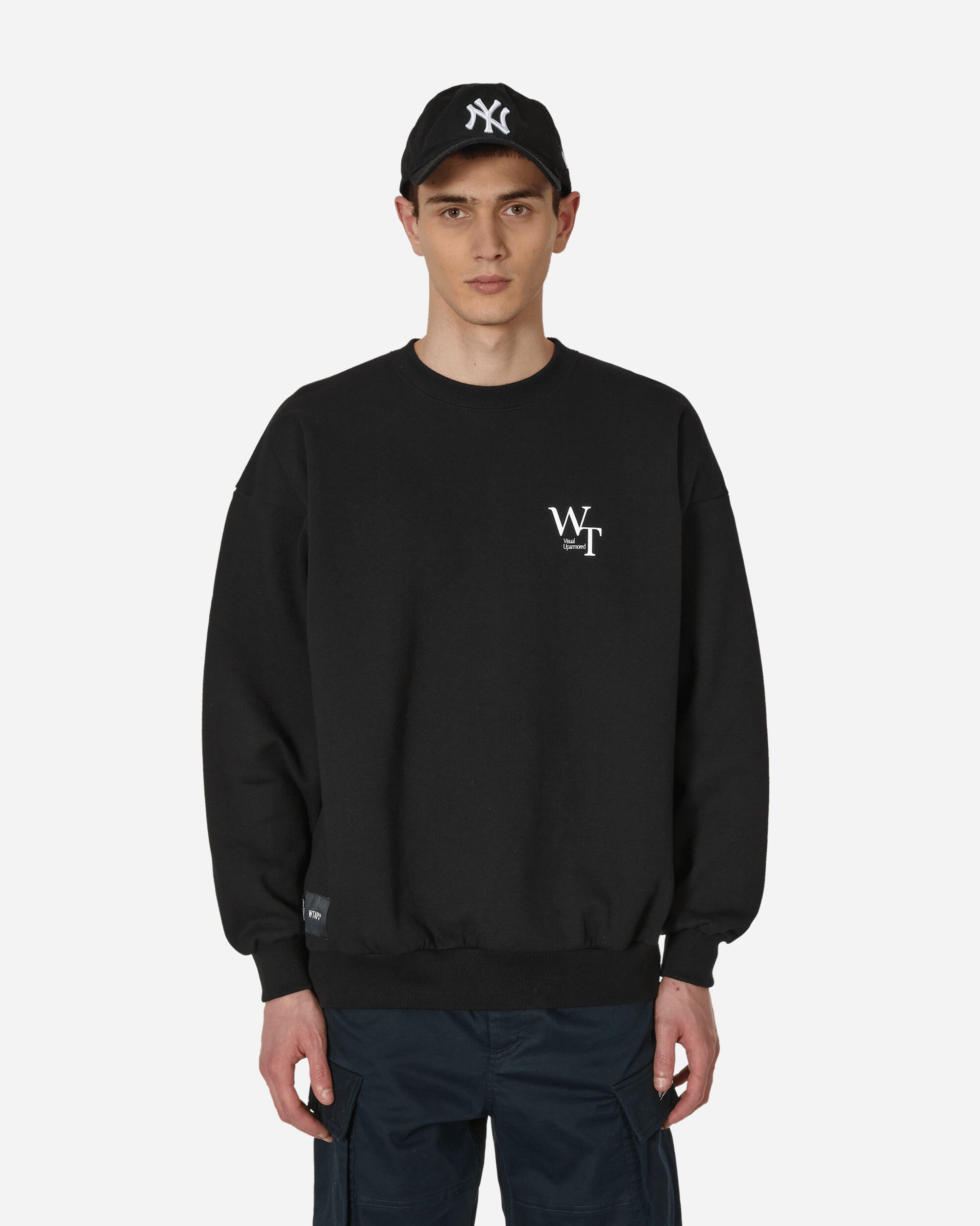 WTAPS LOCKS SWEATER COTTON BLACK ダブルタップス-