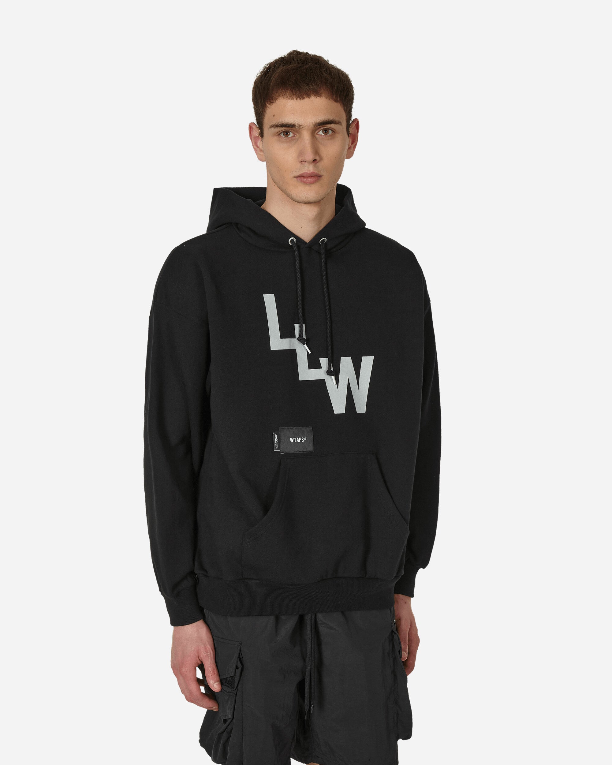 WTAPS LLW / HOODY / COTTON BLACK XL - パーカー