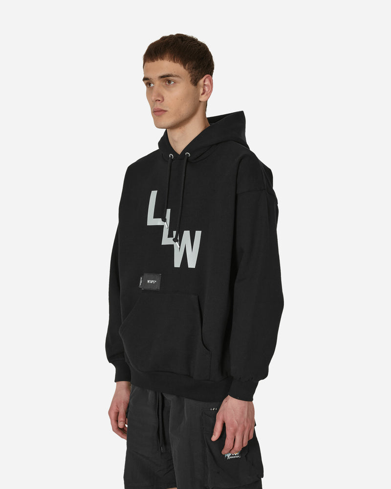 WTAPS LLW Hooded Sweatshirt Black - Slam Jam Official Store