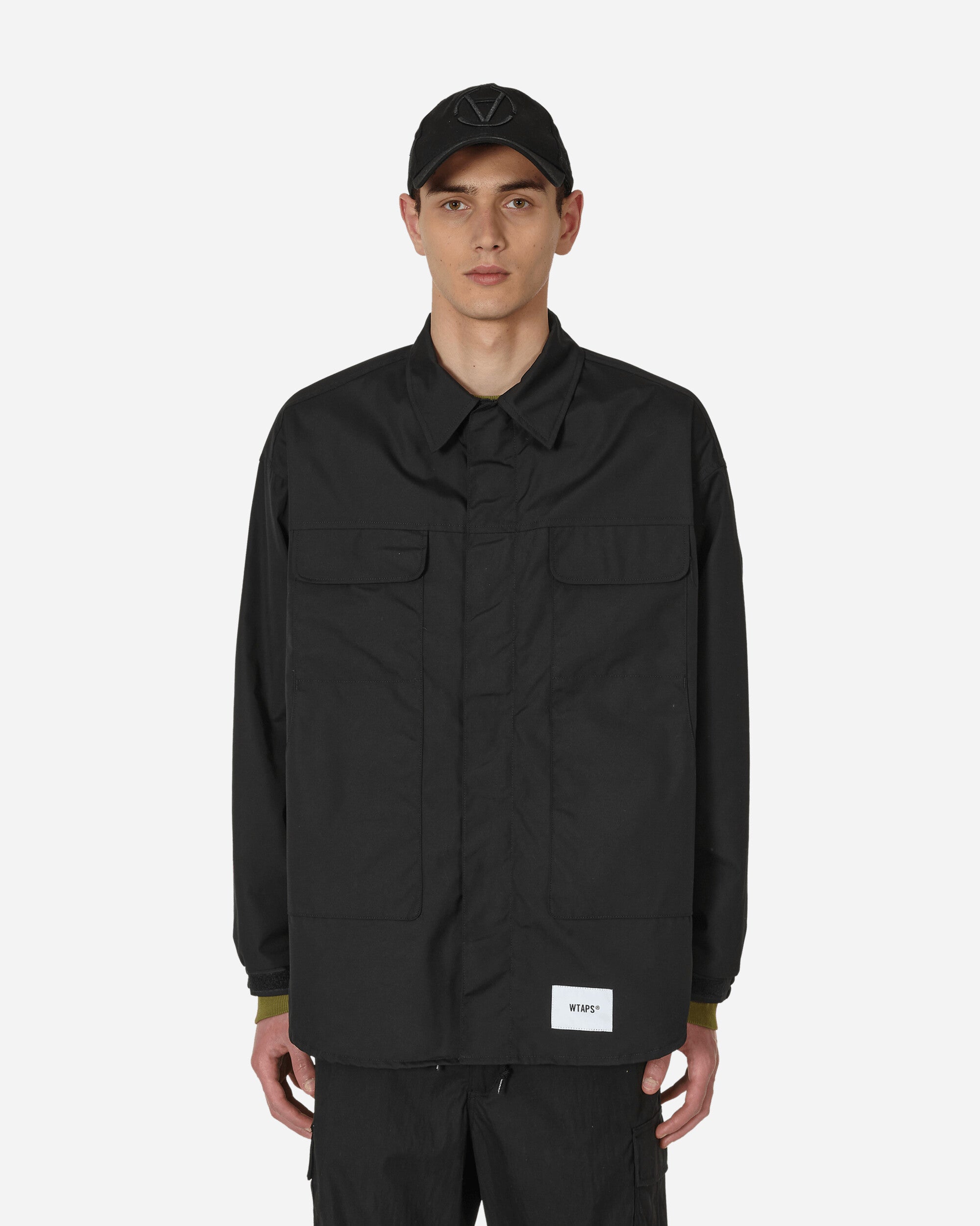 WTAPS Vert Jacket Black - Slam Jam Official Store