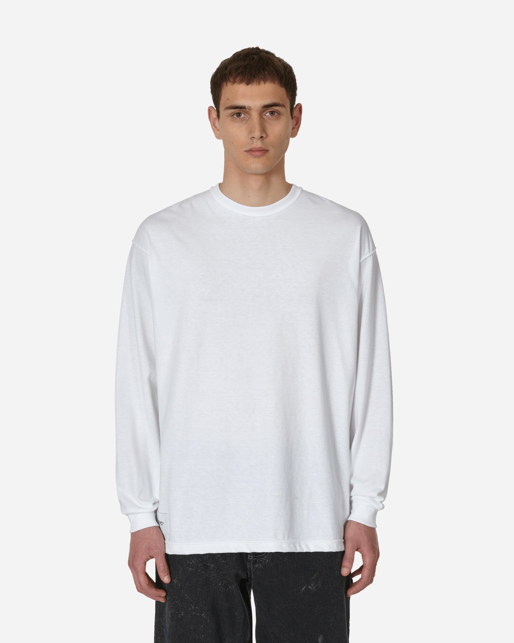 WTAPS 08 Longsleeve T-Shirt White - Slam Jam Official Store