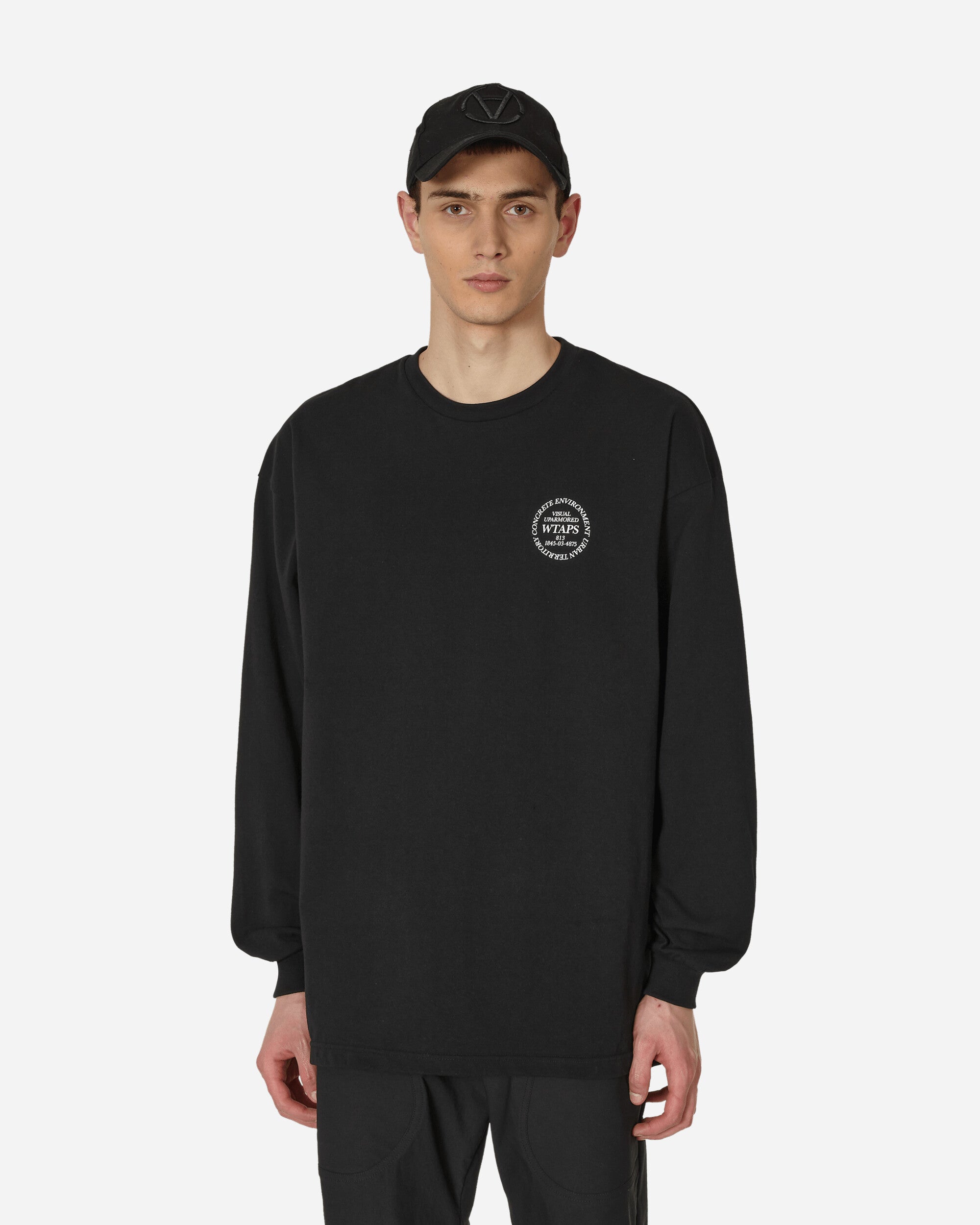 WTAPS Urban Transition Longsleeve T-Shirt Black - Slam Jam