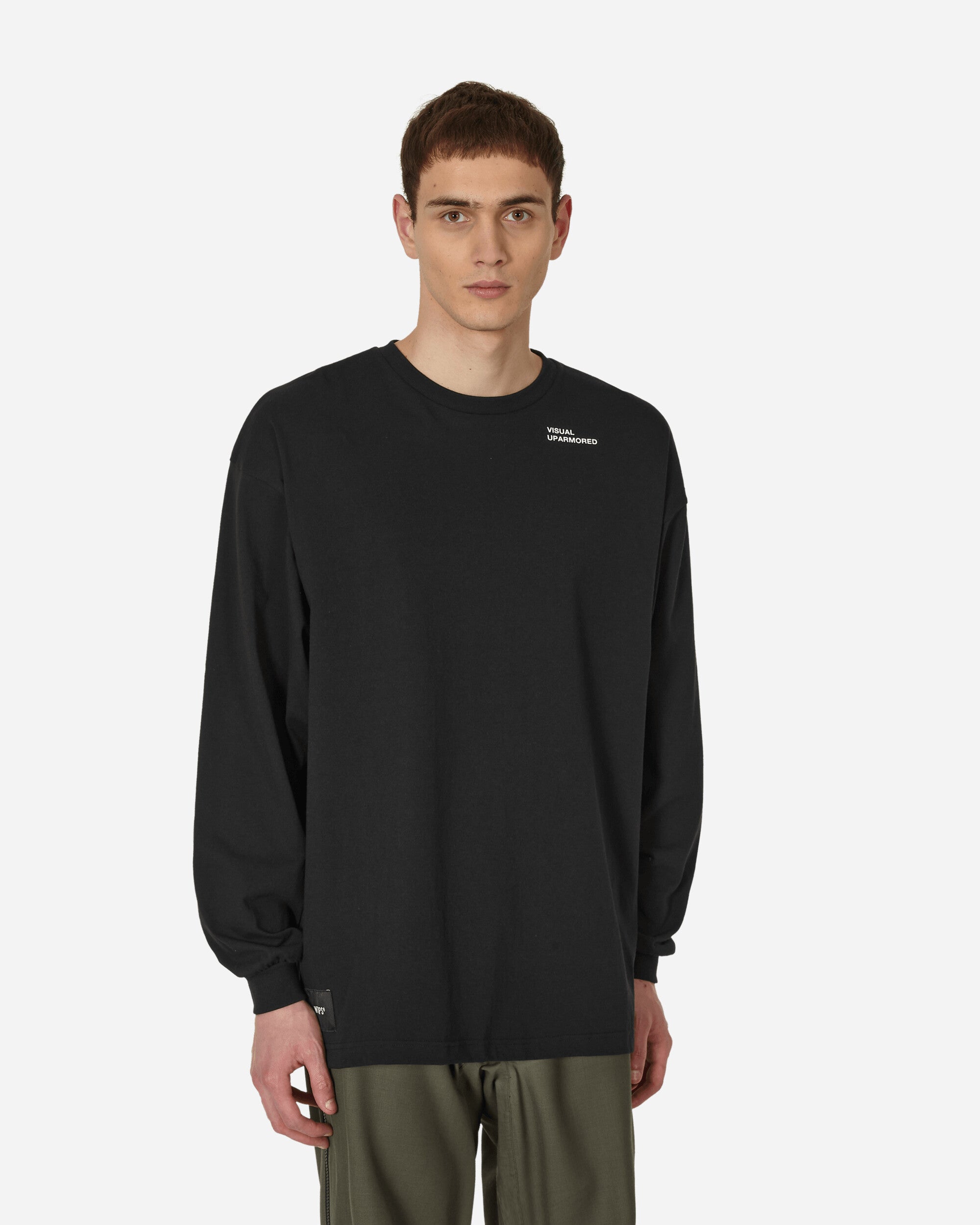 Wtaps Visual Uparmored Longsleeve T-shirt In Black | ModeSens