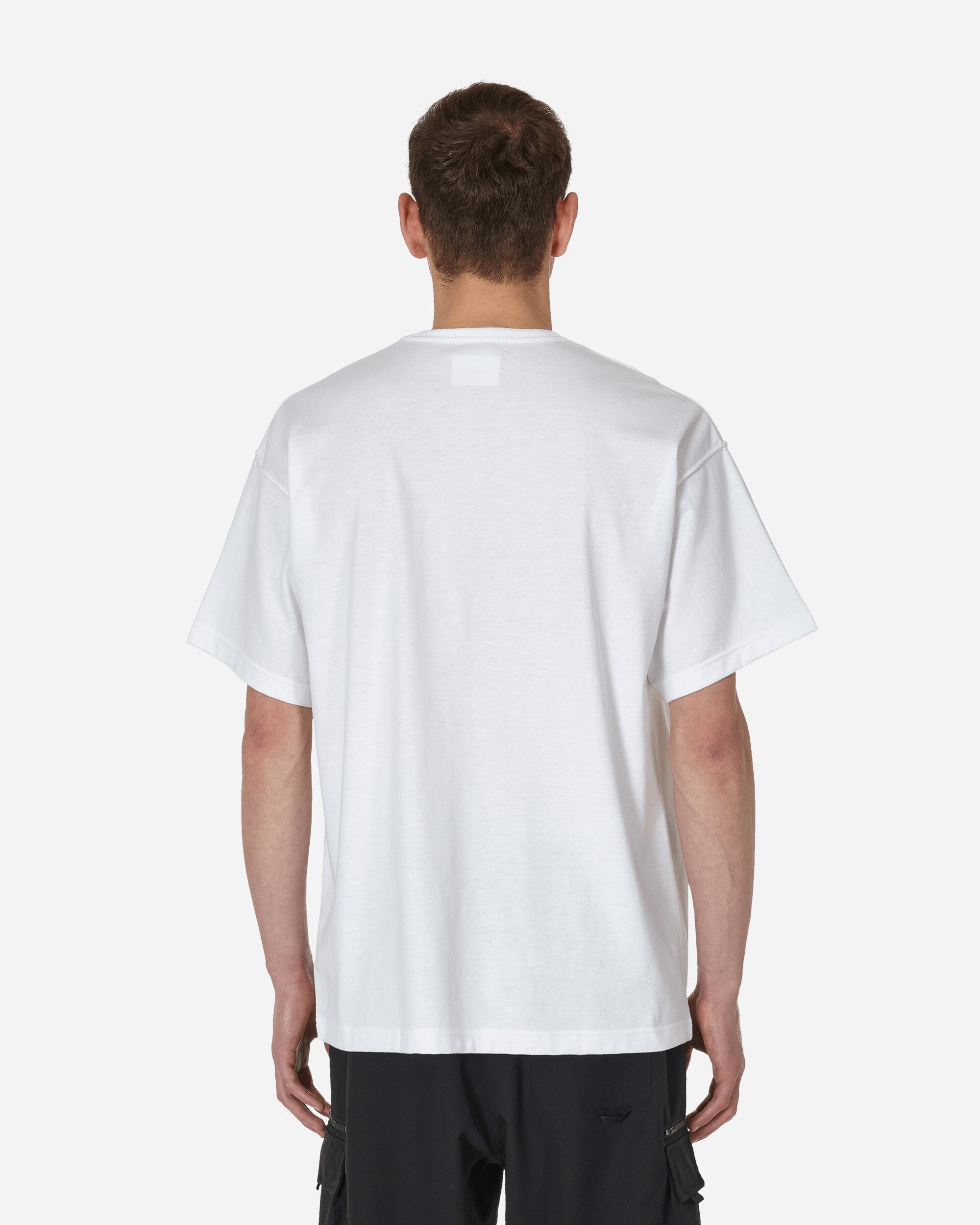 WTAPS Design 01 College T-Shirt White - Slam Jam Official Store