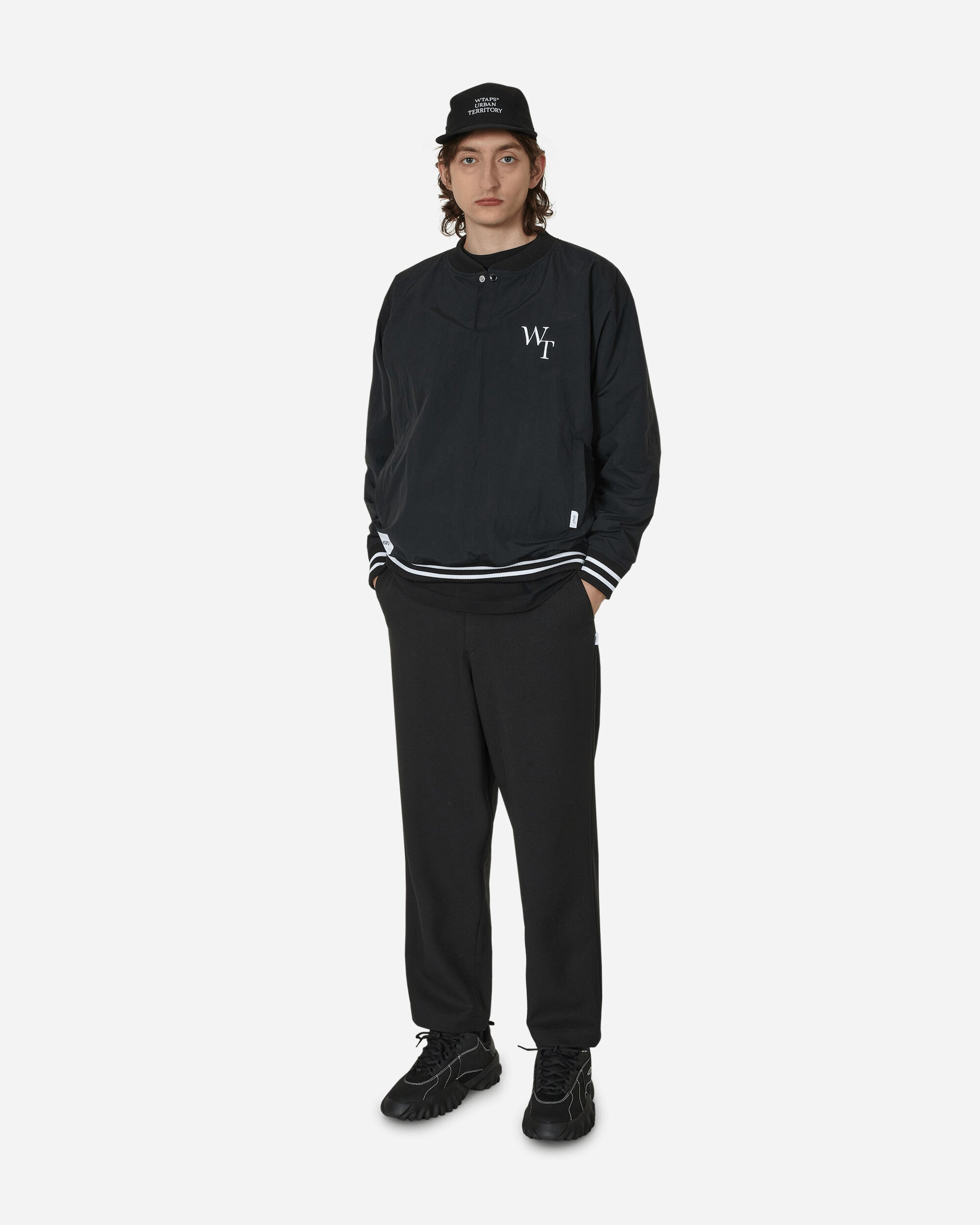 WTAPS CREASE DL TROUSERS POLY TWILL-