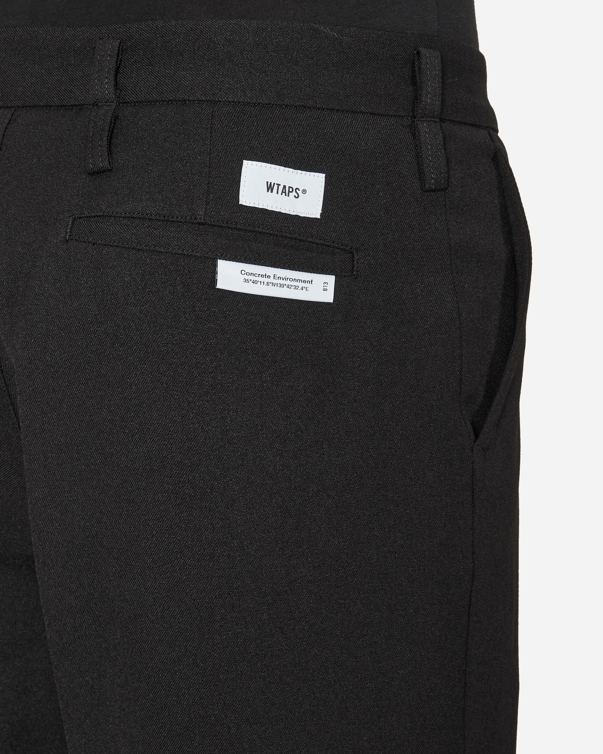 Wtaps Crease Dl Trousers In Black | ModeSens