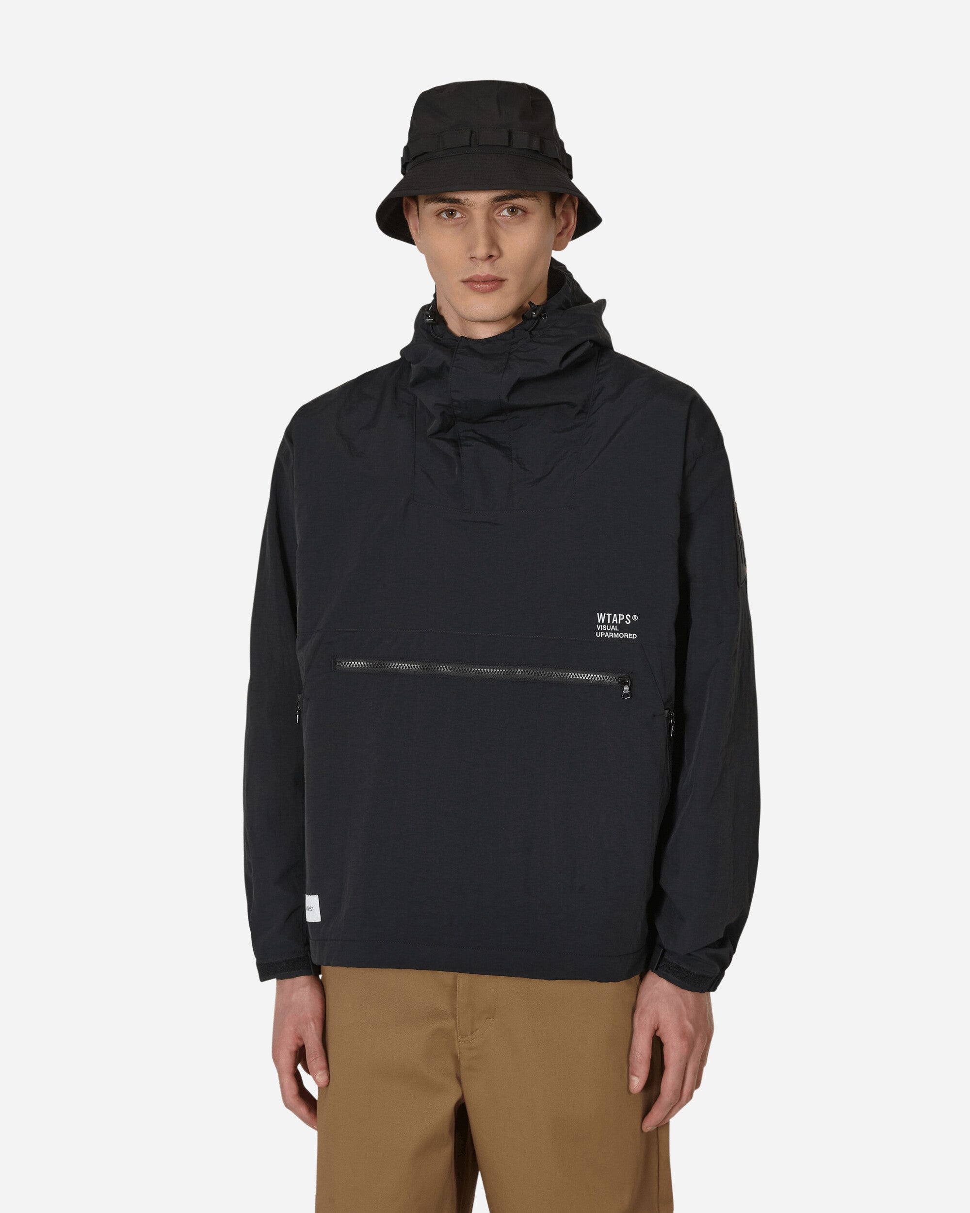 Wtaps Sbs Pullover Jacket In Black | ModeSens