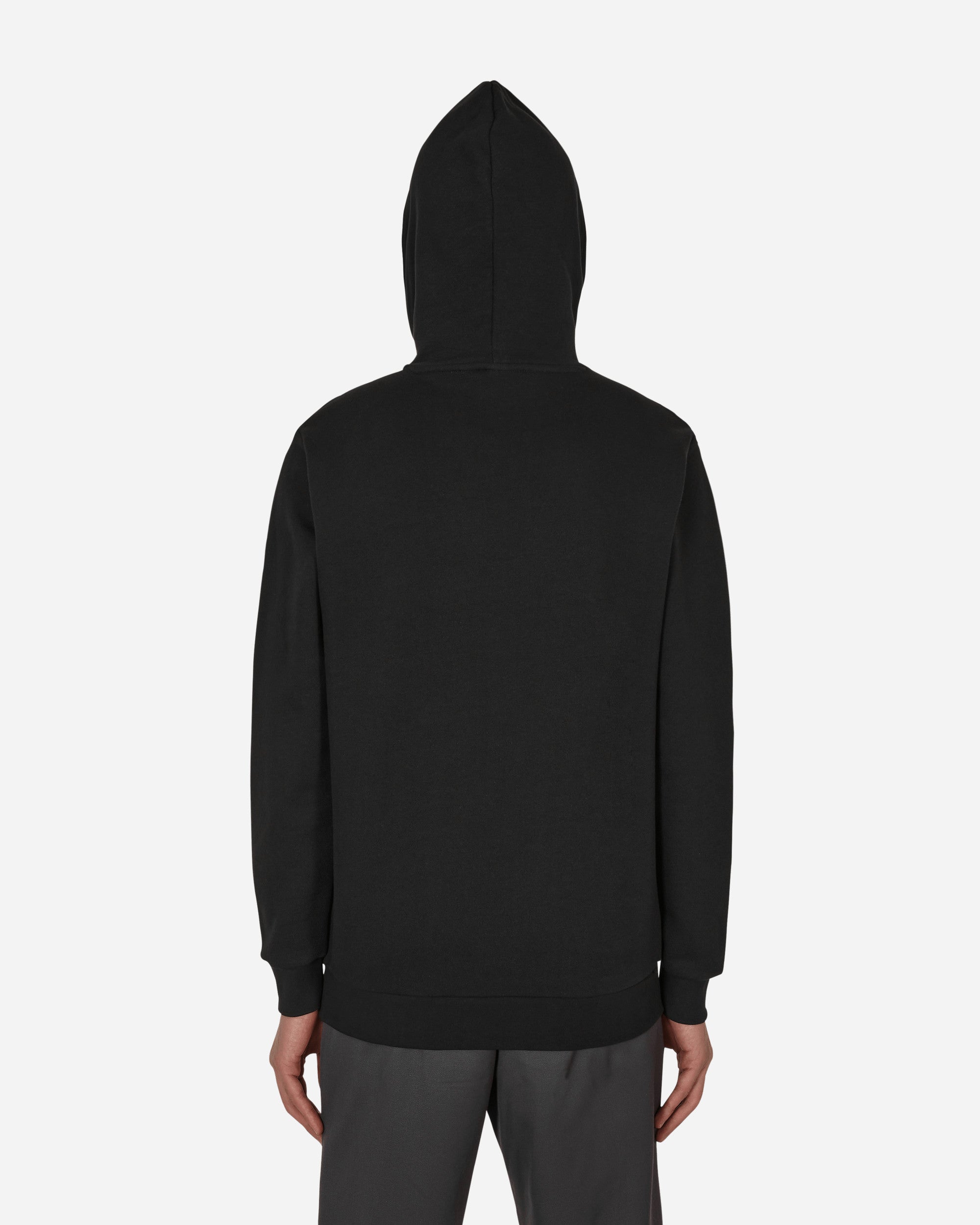 Shop Adidas Originals Trefoil Hooded Sweatshirt Black In Multicolor