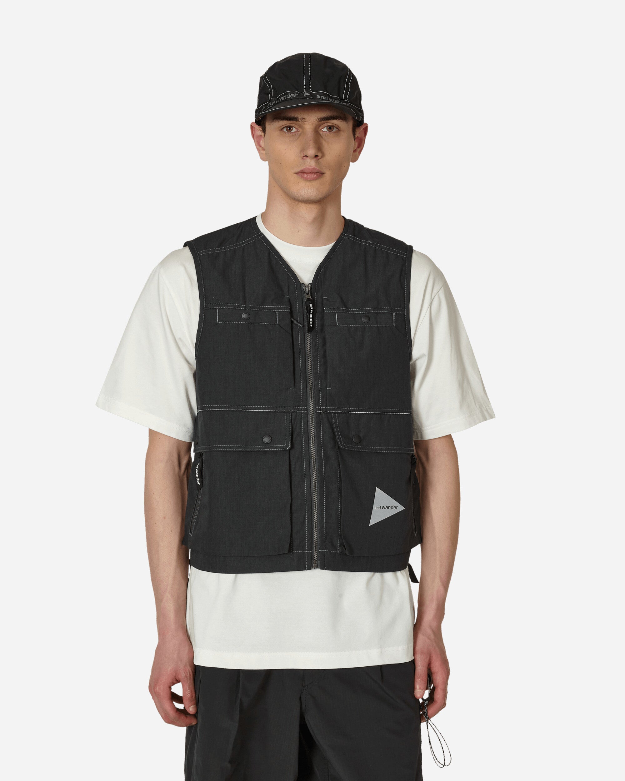 Stüssy  Padded vest Recycled Nylon Liner Vest in light olive   Schwittenberg