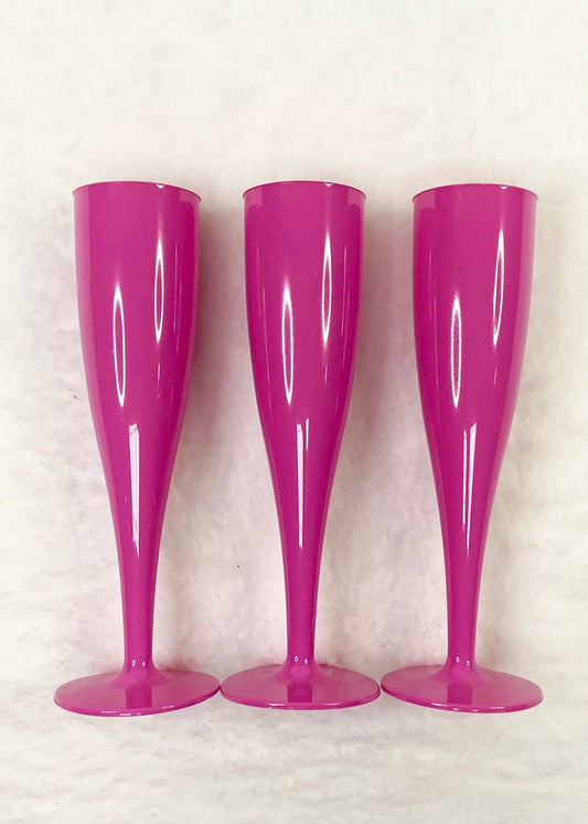 10 x White Biodegradable Prosecco Flutes - 175ml - One Piece Glossy Ch –  Product Pro - Plastics