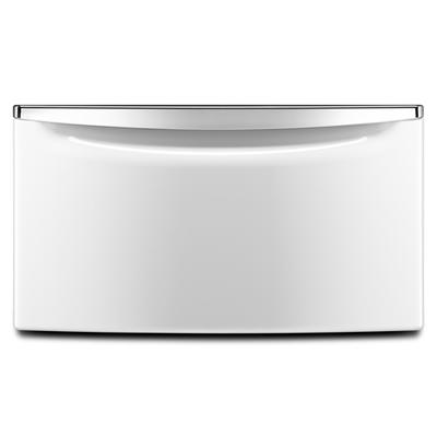 Whirlpool® Piédestal avec rangement pour laveuse à chargement frontal et  sécheuse, 11.3 po (28,7 cm) WFP2411GX