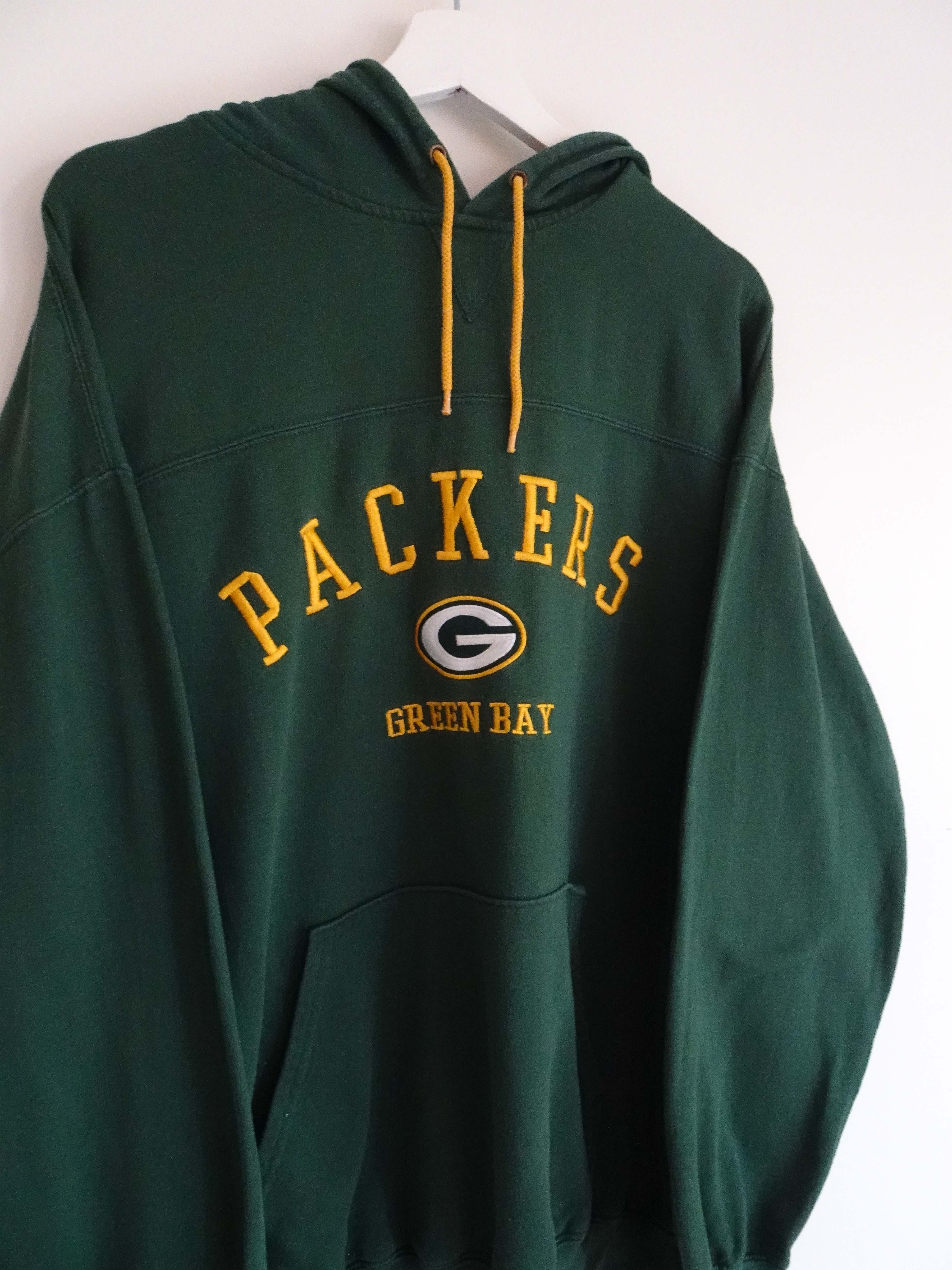 Green Bay Packers Logo Hoodie Gray Green Bay Packers Hoodie Sweatshirt -  Tiotee