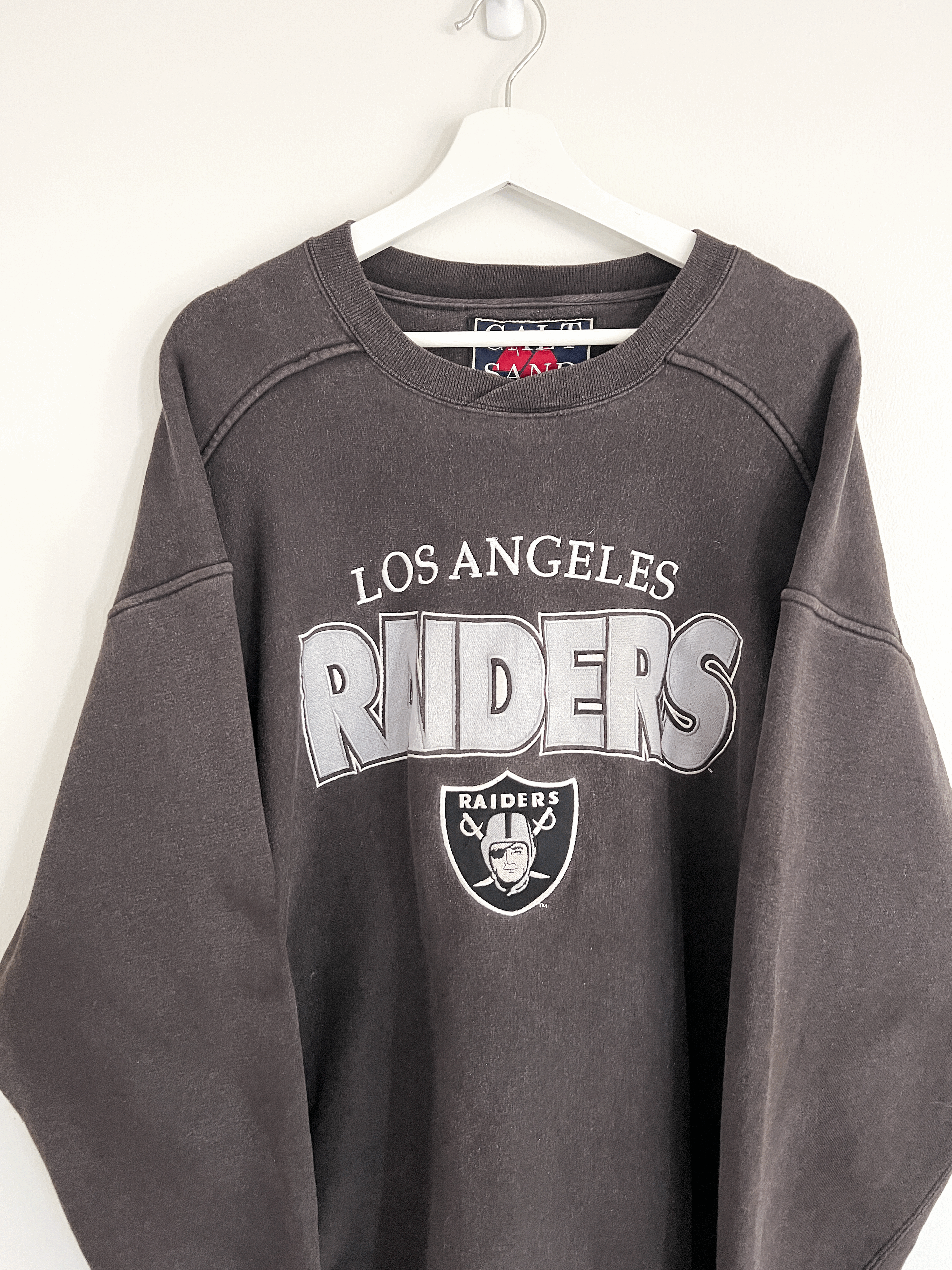 Vintage Los Angeles Raiders Crewneck Sweatshirt NWT NFL Football