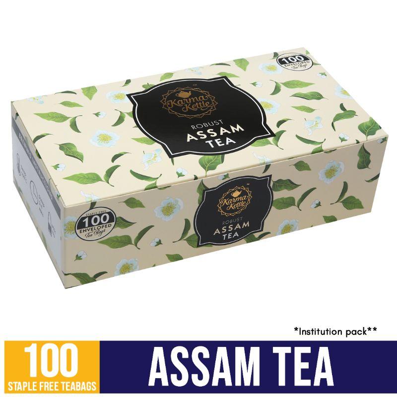 Karma Kettle Assam 100 Tea Bag Box