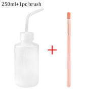 Eyelash Cleaning Washing Bottle Eyelash Extension Tool Elbow Narrow Mouth Long Tube Clean Eyebrow Skin Care Remover Bottle
