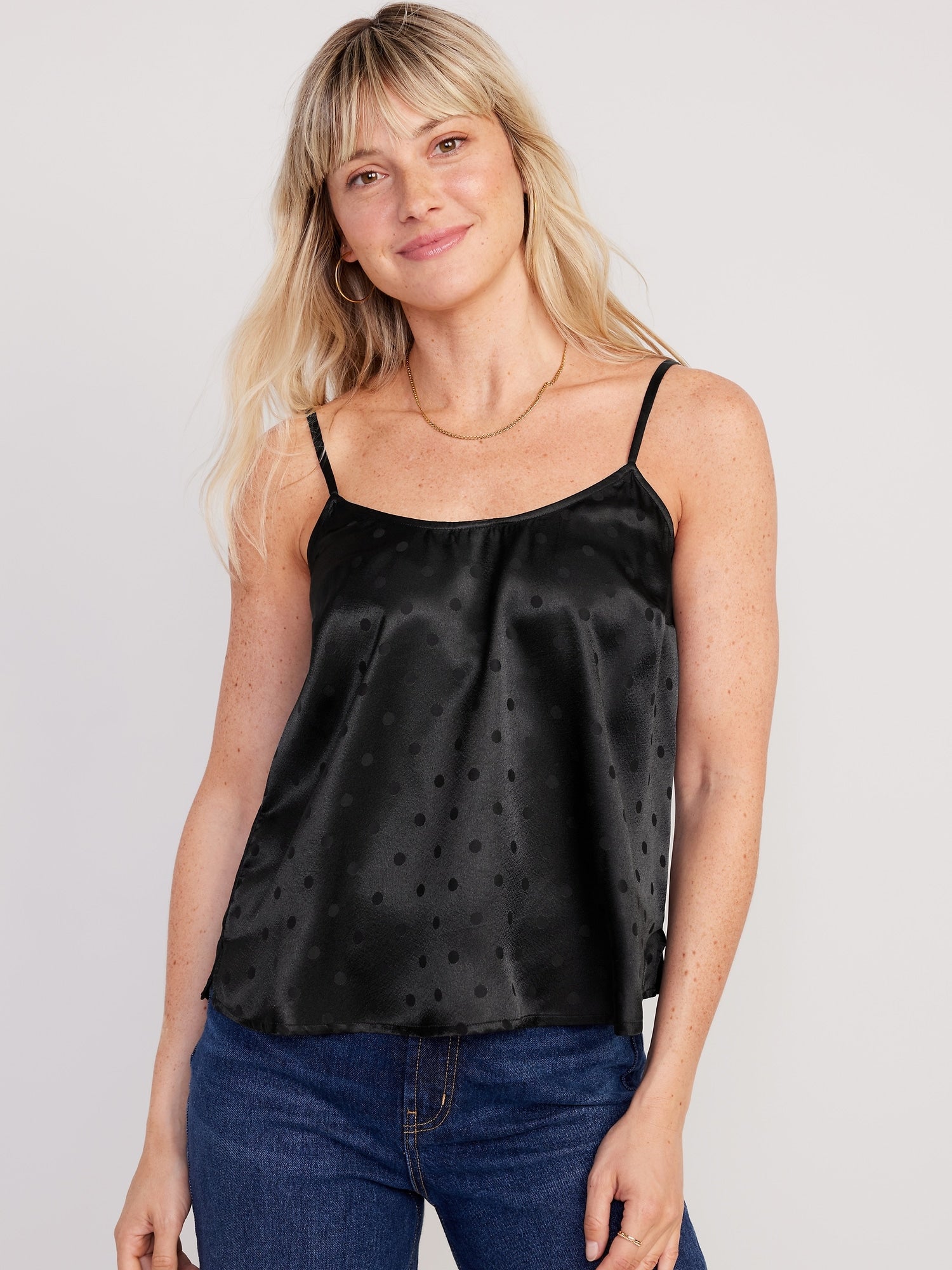 Cowl-Neck Satin Cami Top for Women - Old Navy Philippines