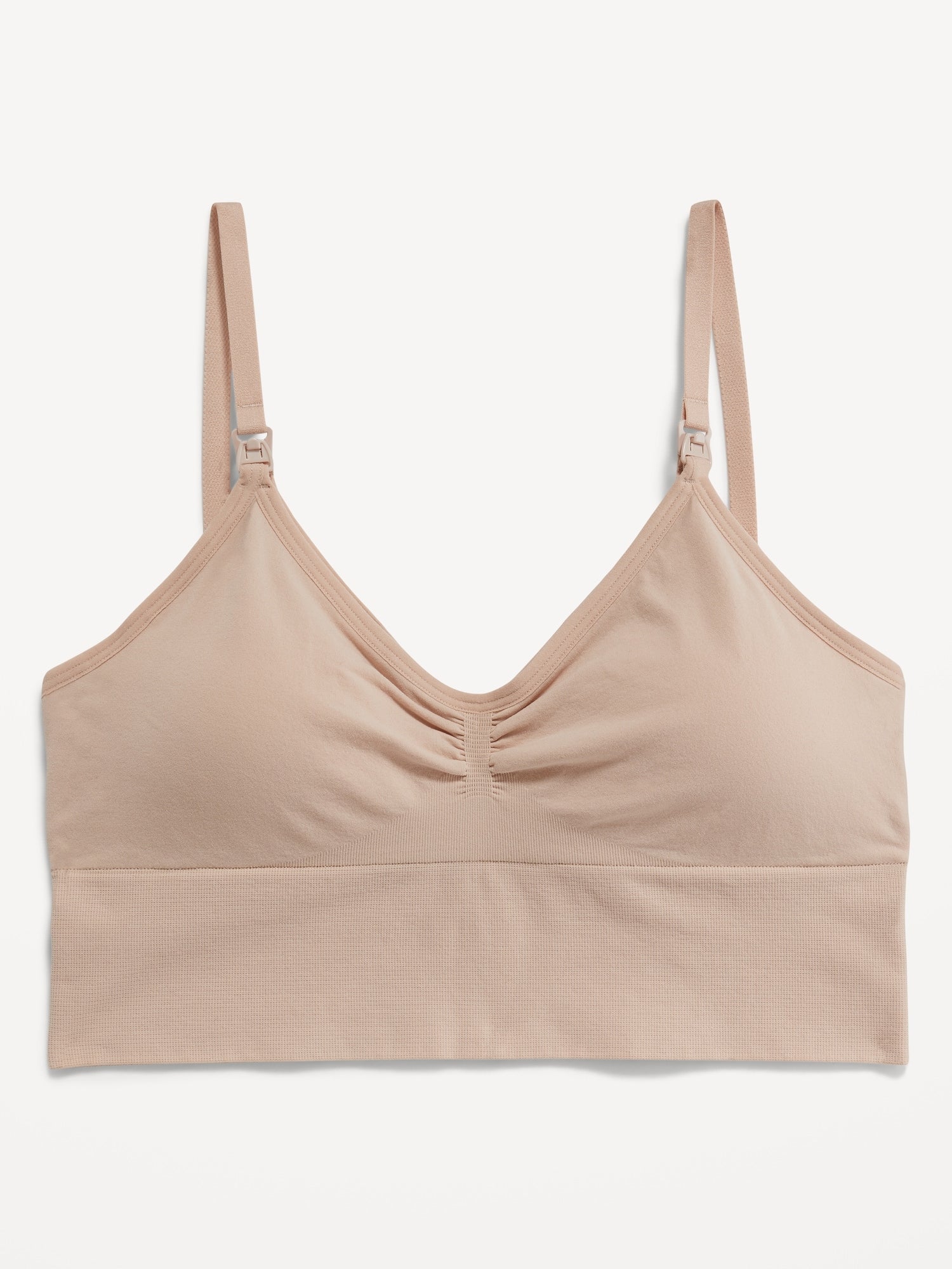 Maternity Cross-Front Cotton Nursing Bralette