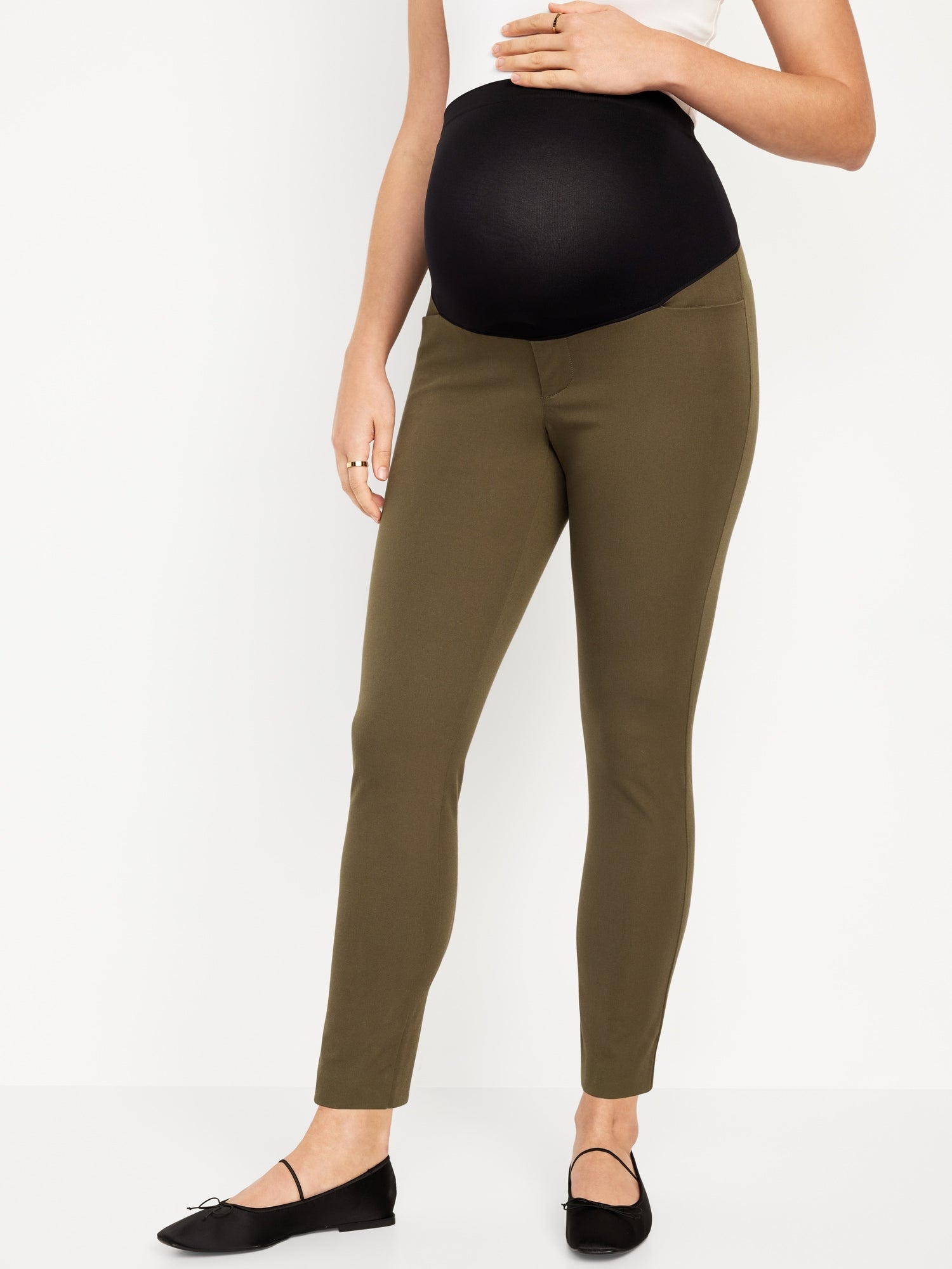 Maternity Full Panel PowerSoft Side-Pocket 7/8-Length Leggings – Search By  Inseam