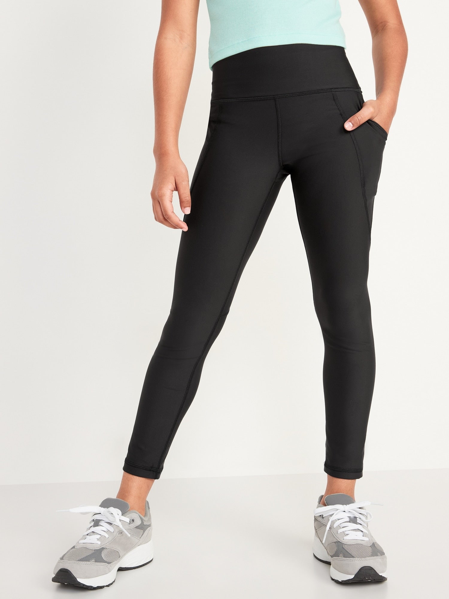 Built-In Tough Full-Length Lattice-Hem Leggings for Girls - Old Navy  Philippines