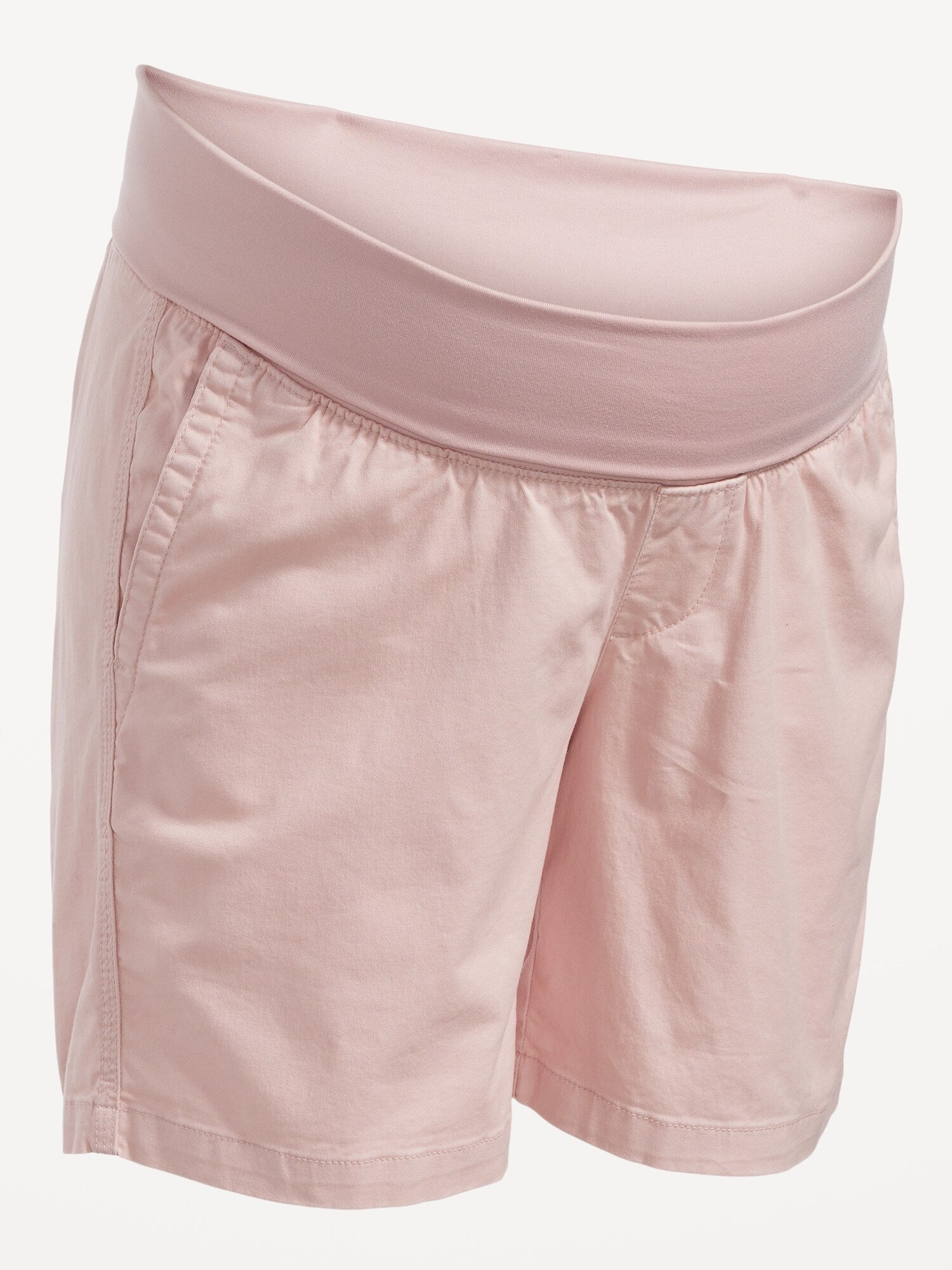 Old Navy Maternity Rollover-Waist OGC Chino Shorts -- 5-inch inseam