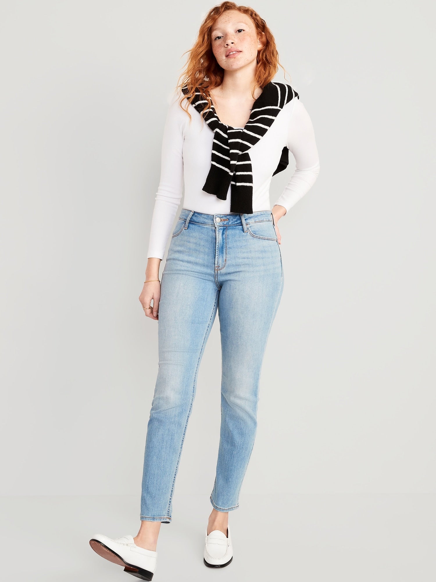 High-Waisted Wow Loose Jeans