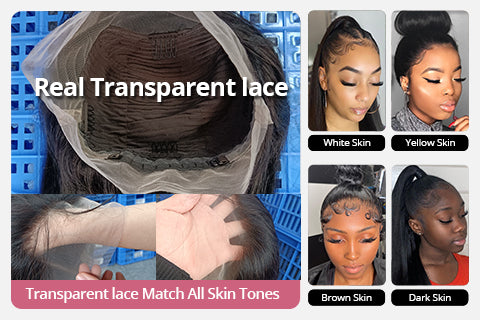 Transparent Lace Glueless Installment