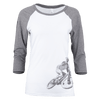 Pivot Rider 3/4 Women's Tee - Gray