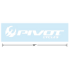 Pivot 12" Decal