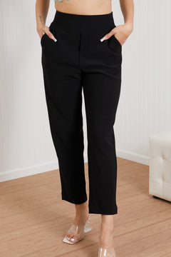 Always Classy Cropped Pants in Black