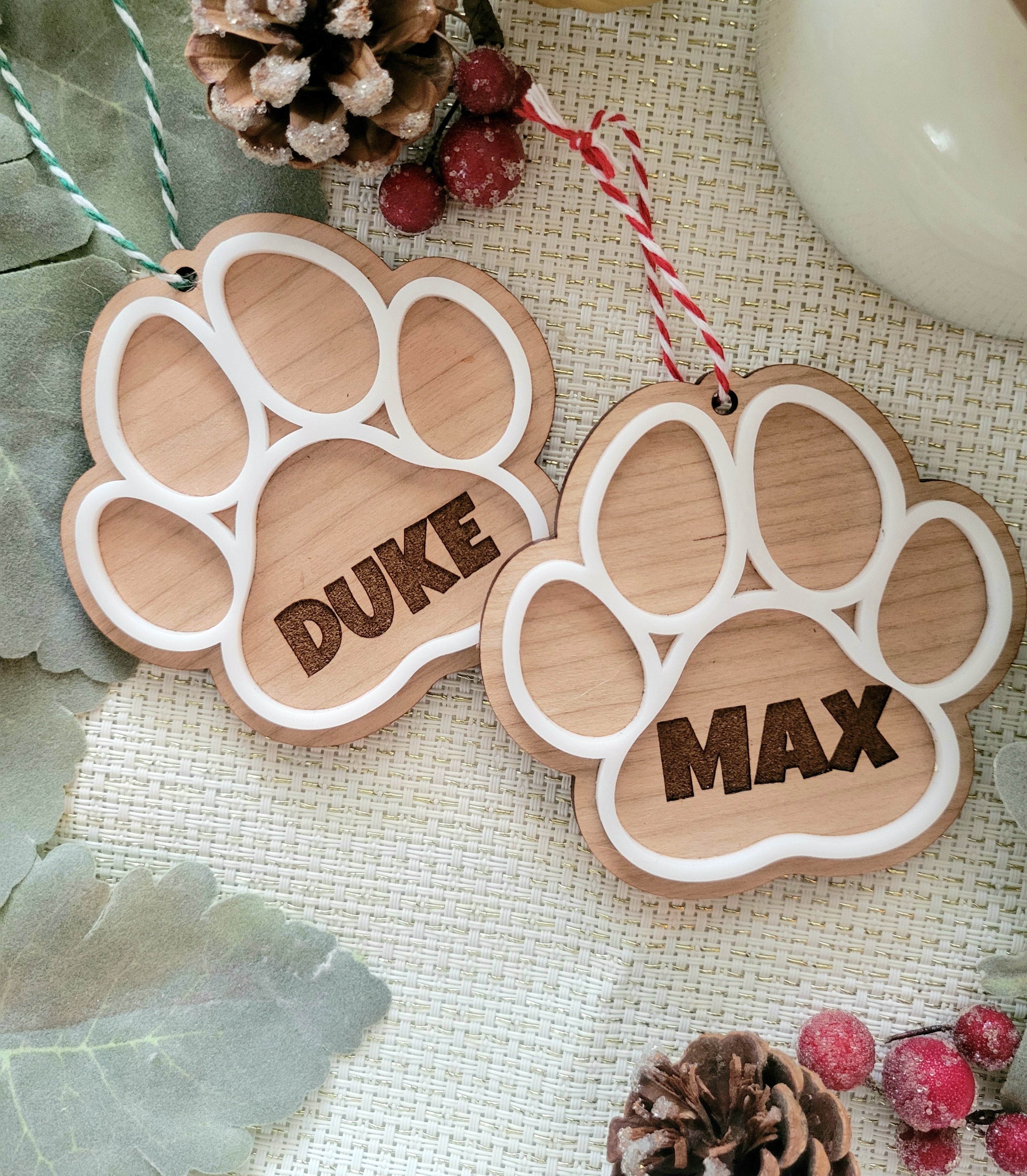 Customized pet ornament