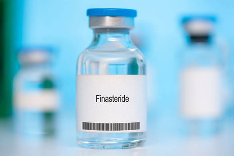 Finasteride on bottle