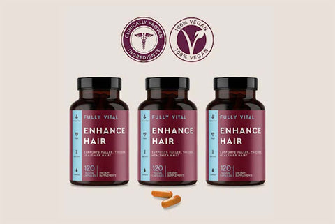 Fully vital enhance hair supplement