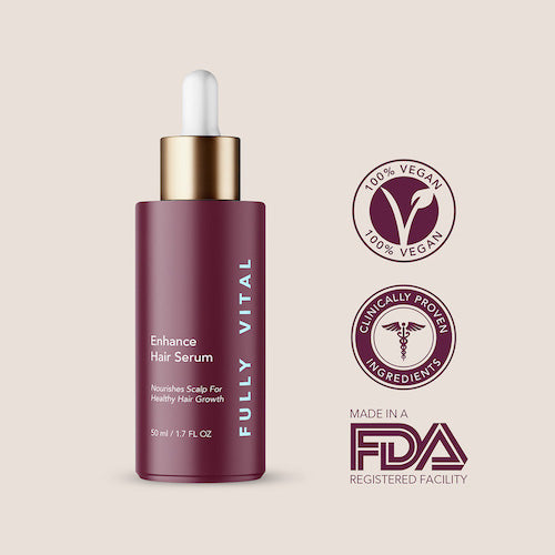 fully vital hair growth serum