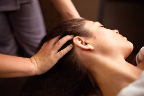 Head massage for migraine