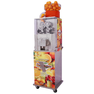JM-30 Automatic Feed Citrus Juicer Self Serve Tap
