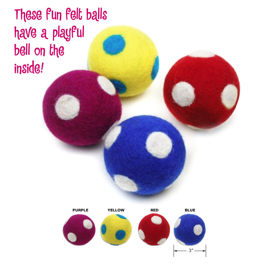 small dog balls